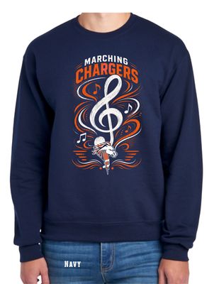 IWHS Marching Charger Pre-Order: Navy Music Note