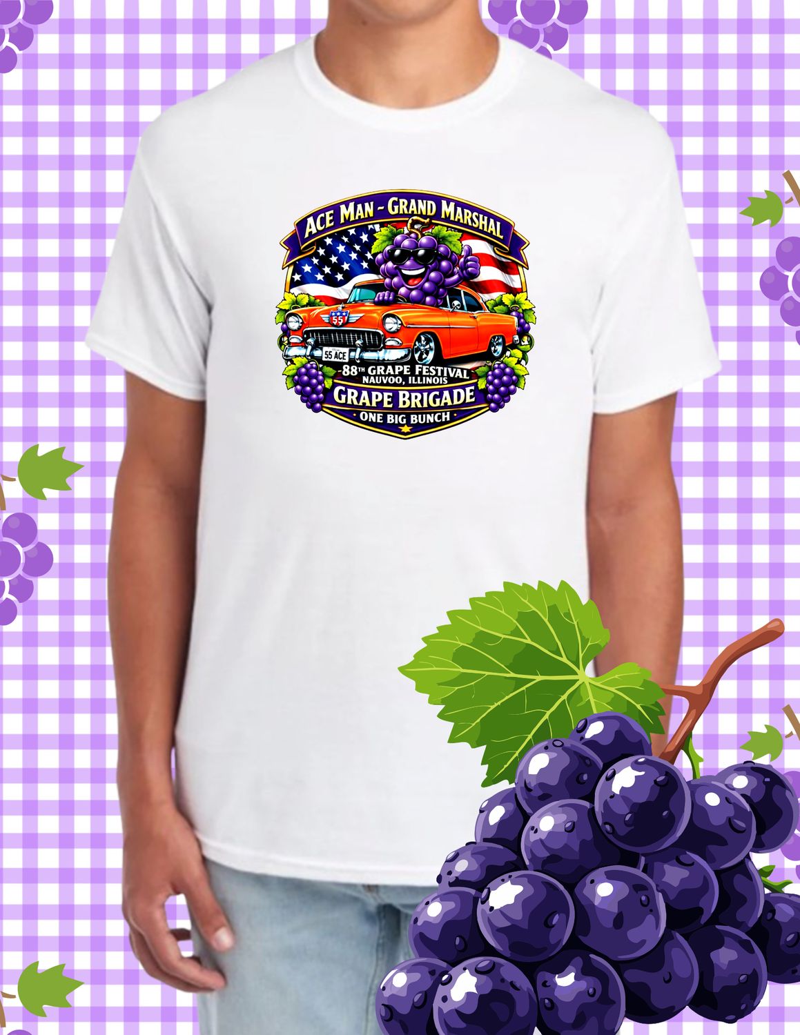 Ace-Man Grand Marshall Grape Fest Shirt 2026