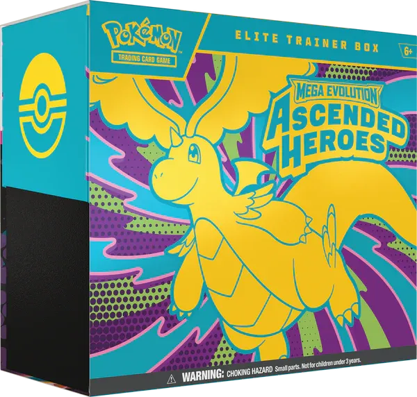 Pokémon ME2.5 Ascended Heroes Elite Trainer Box - Live Rip 