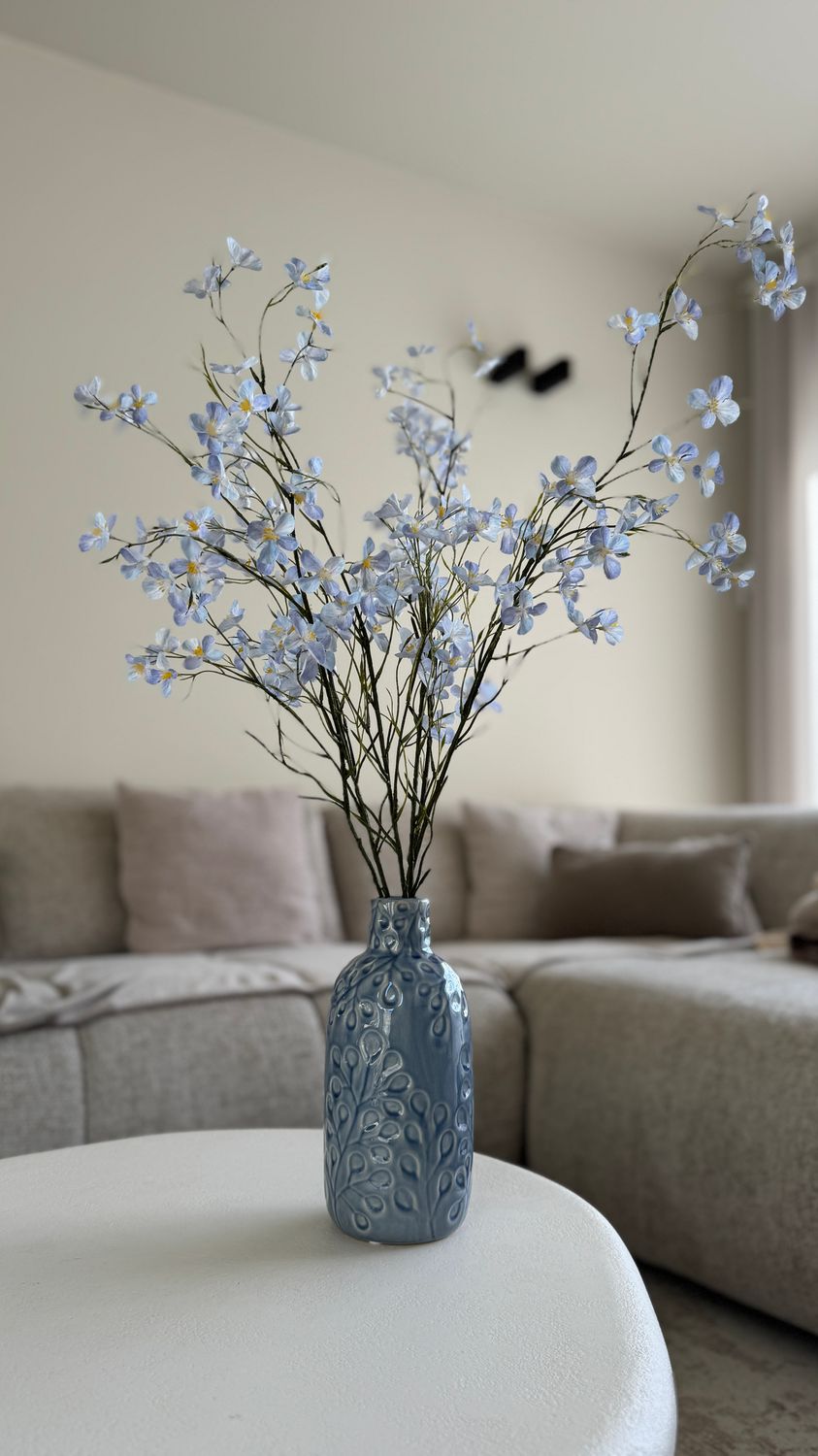 Blue Blossom incl. vaas