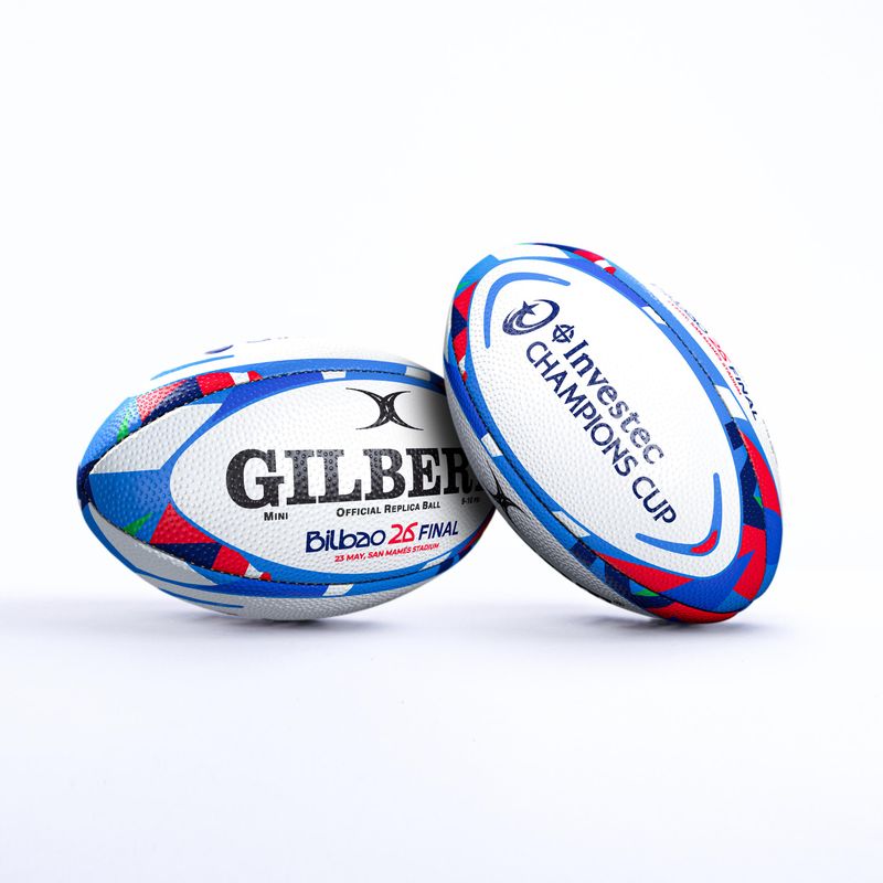 BALÓN RUGBY GILBERT REPLICA INVESTEC CHAMPIONS CUP FINAL MINI
