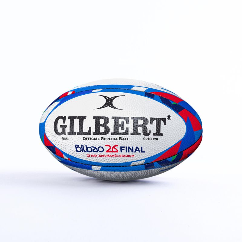 BALÓN RUGBY GILBERT REPLICA INVESTEC CHAMPIONS CUP FINAL MINI