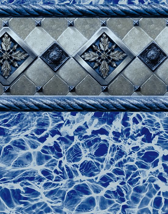 Above Ground Pattern Heavy Beaded Liners