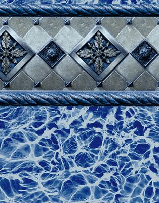 Above Ground Pattern Heavy Beaded Liners