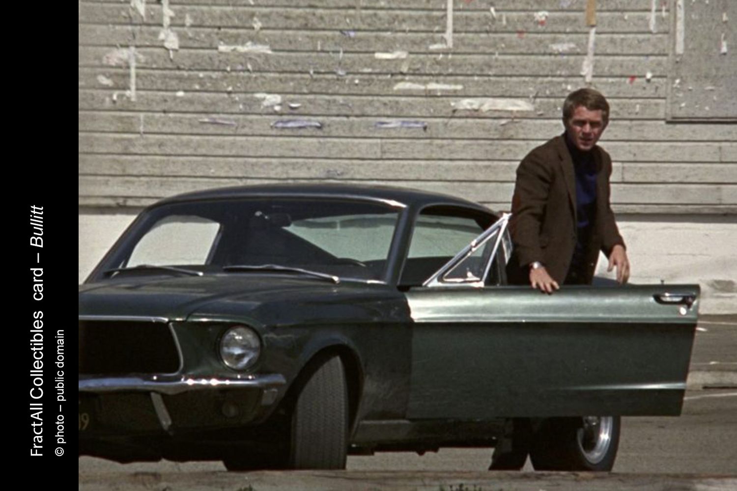 1/18 Steve McQueen in Bullitt (limited to 99 ex.)
