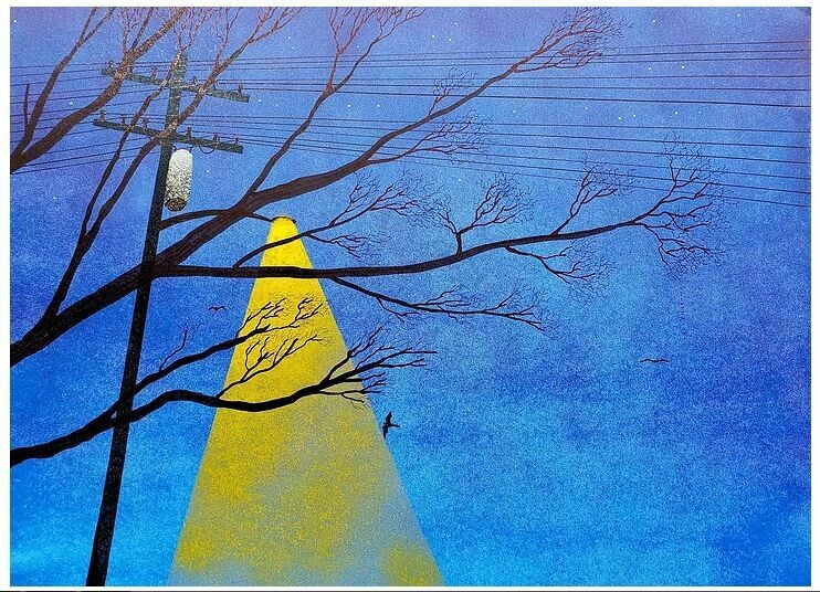 Light Post 18x24