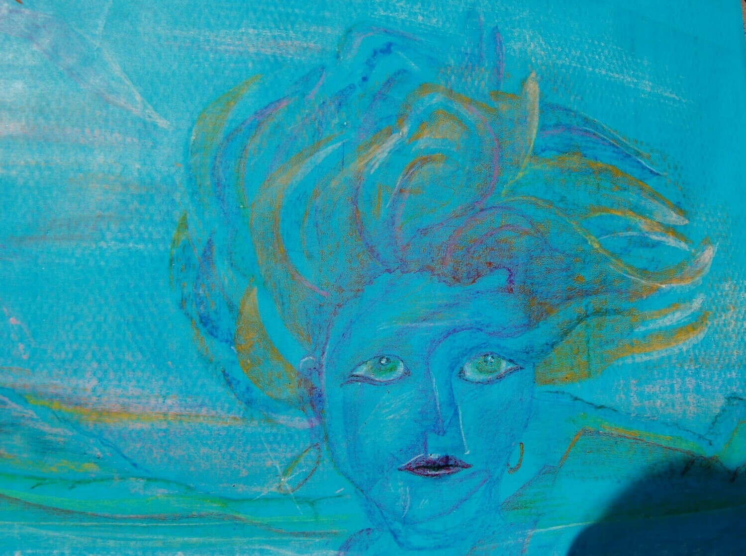 Blue Nude 2 - 24x35