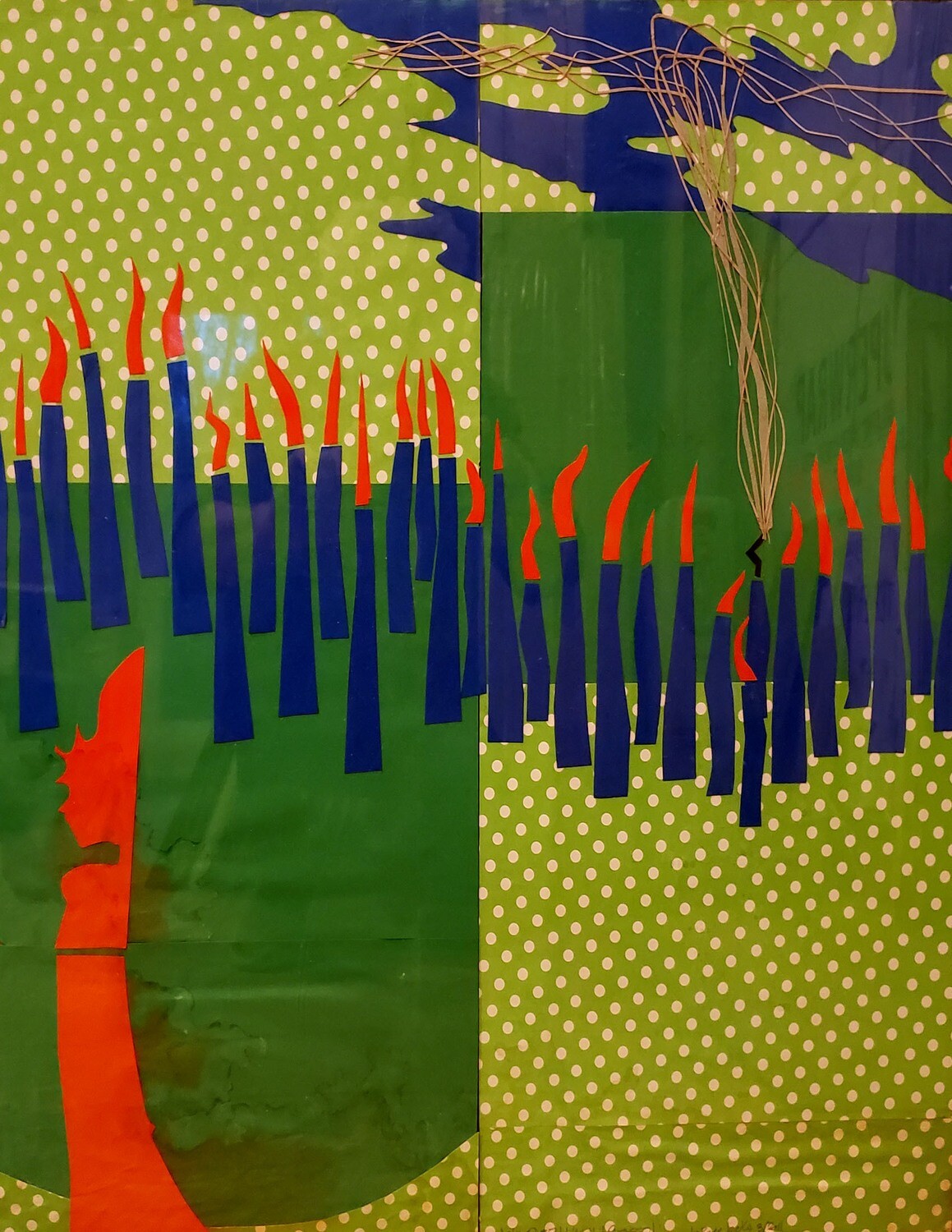 The Queen Was Not Pleased 22 x 23