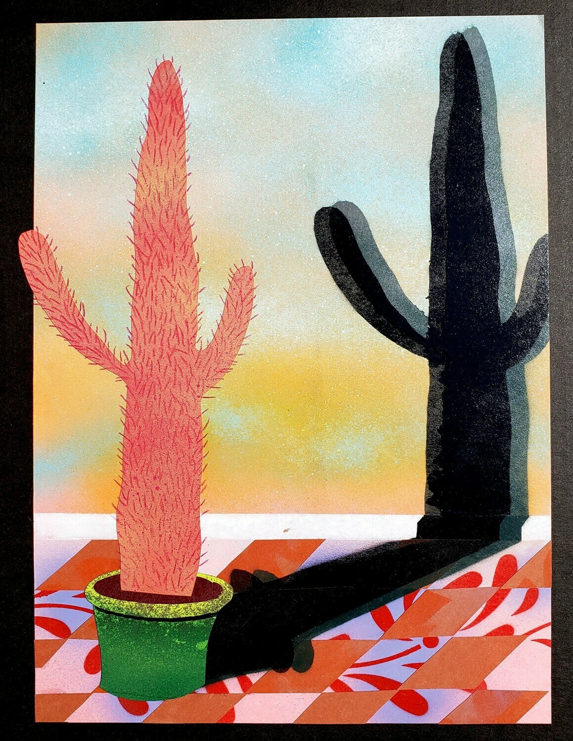 Potted Cactus
20x20