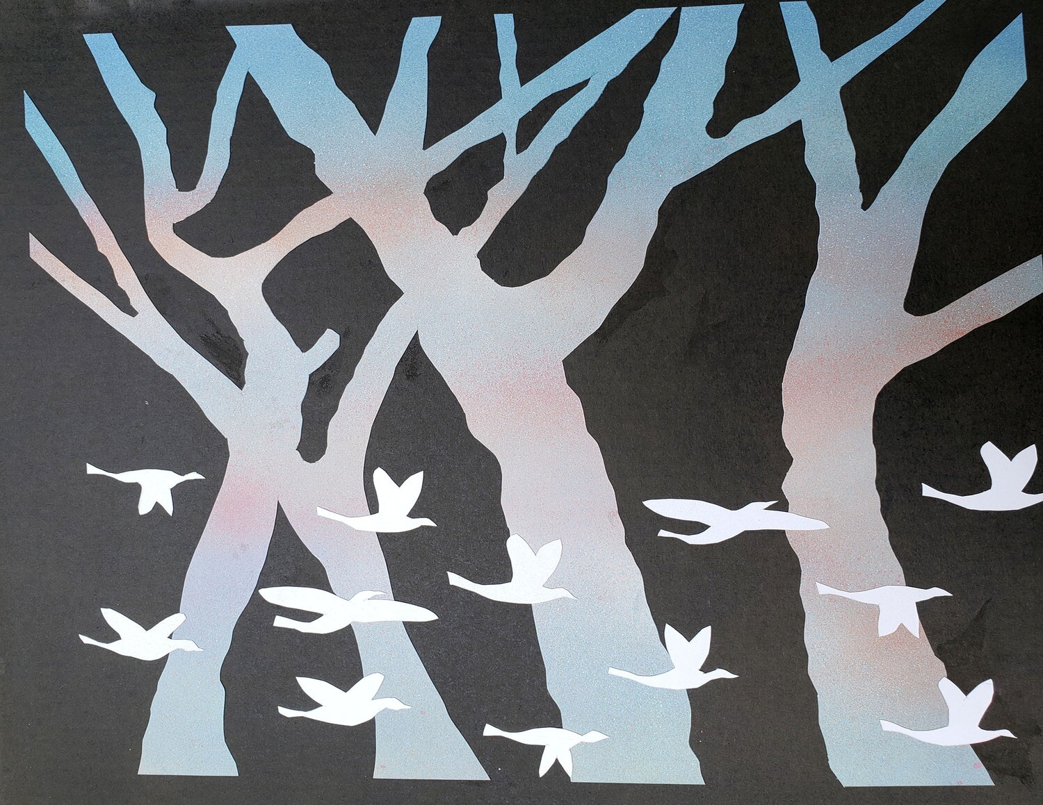 Birds in the Trees 
20x20