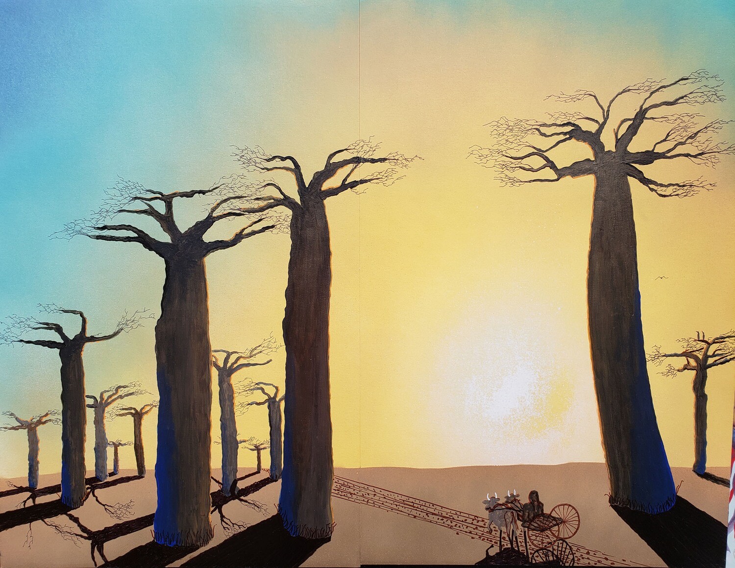 Upside Down 24x36