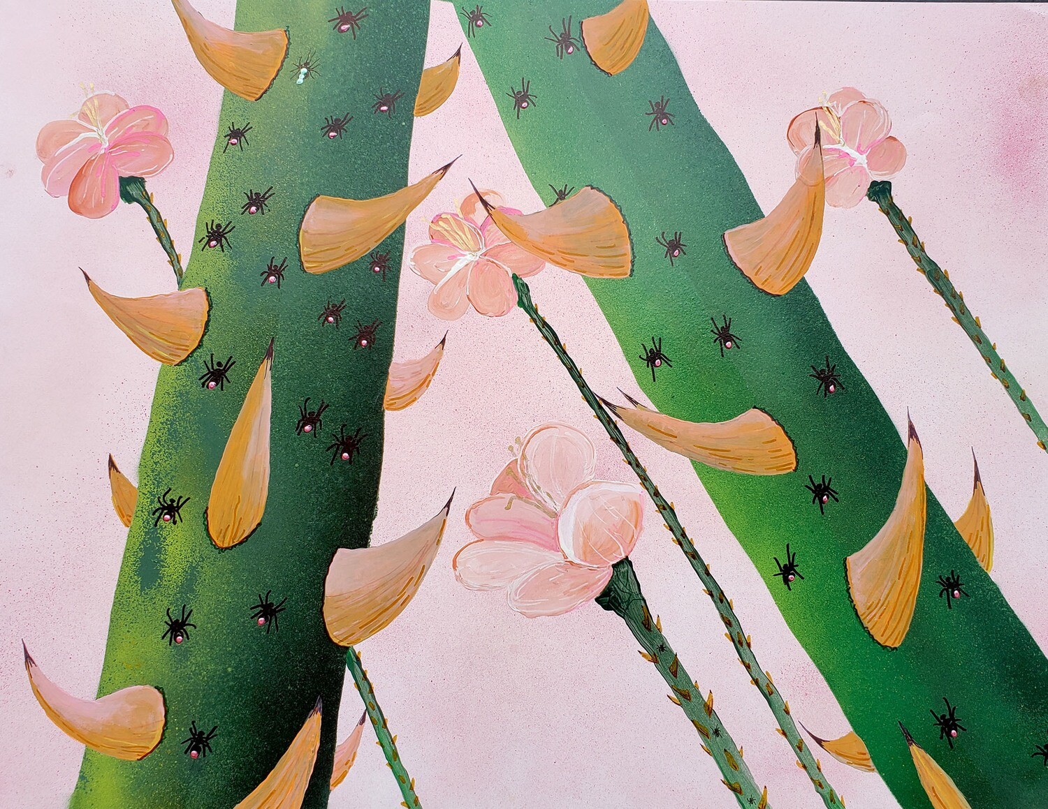 Rose Thorn 18x24