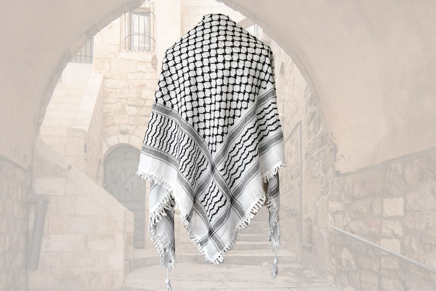 Classic Keffiyeh with Tassels