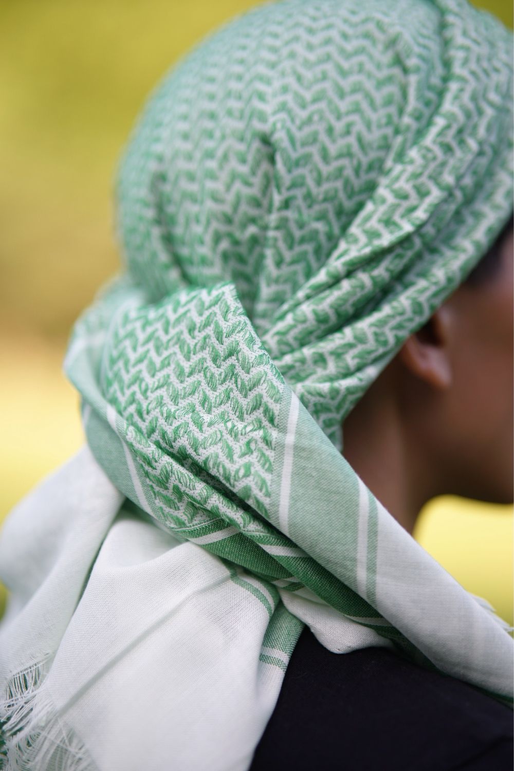 Flora (Green On White)