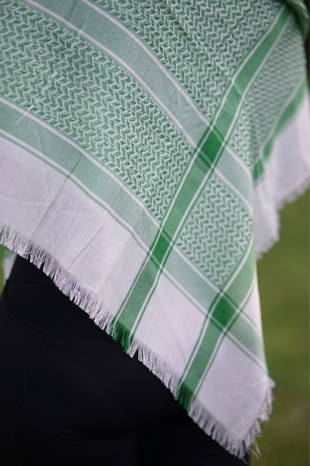 Flora (Green On White)