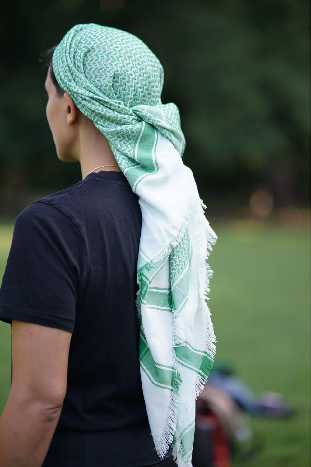 Flora (Green On White)