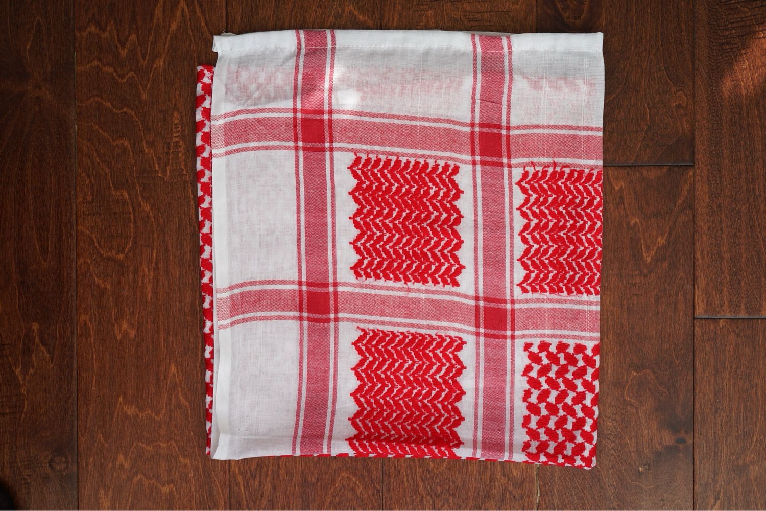 Mini Red Keffiyeh