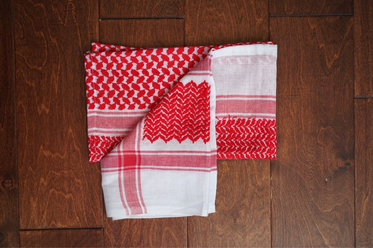 Mini Red Keffiyeh
