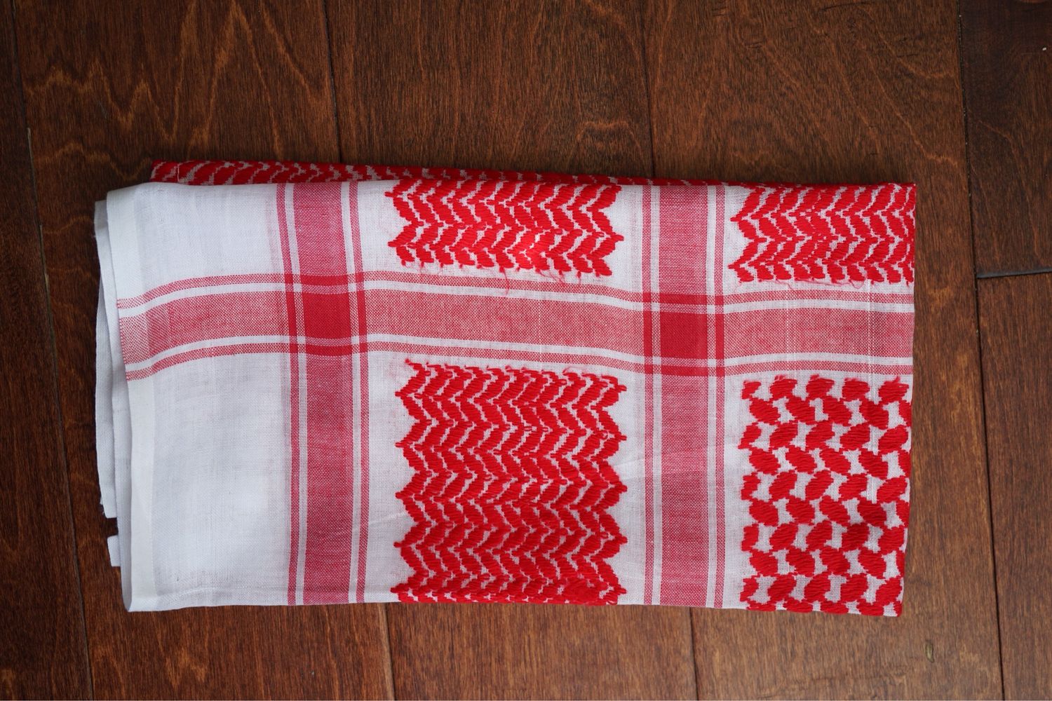 Mini Red Keffiyeh