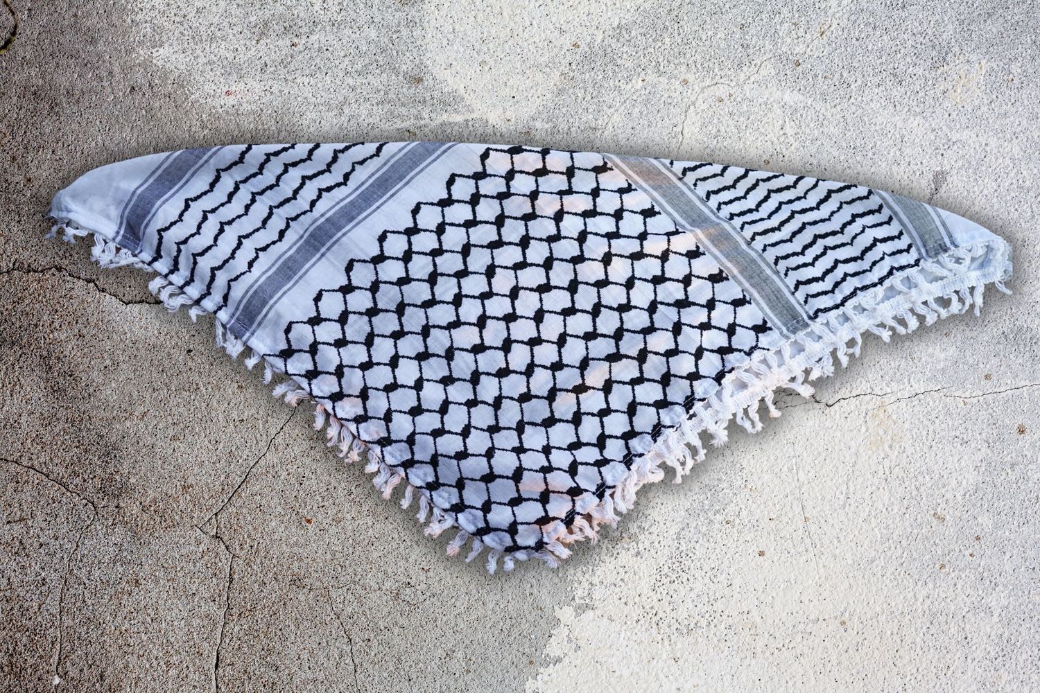 Mini Classic Keffiyeh with Tassels