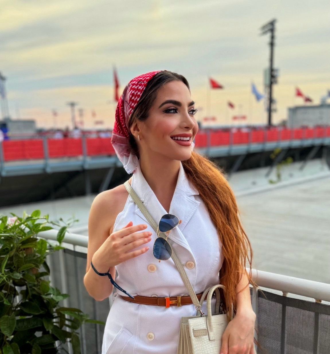 Mini Red Keffiyeh
