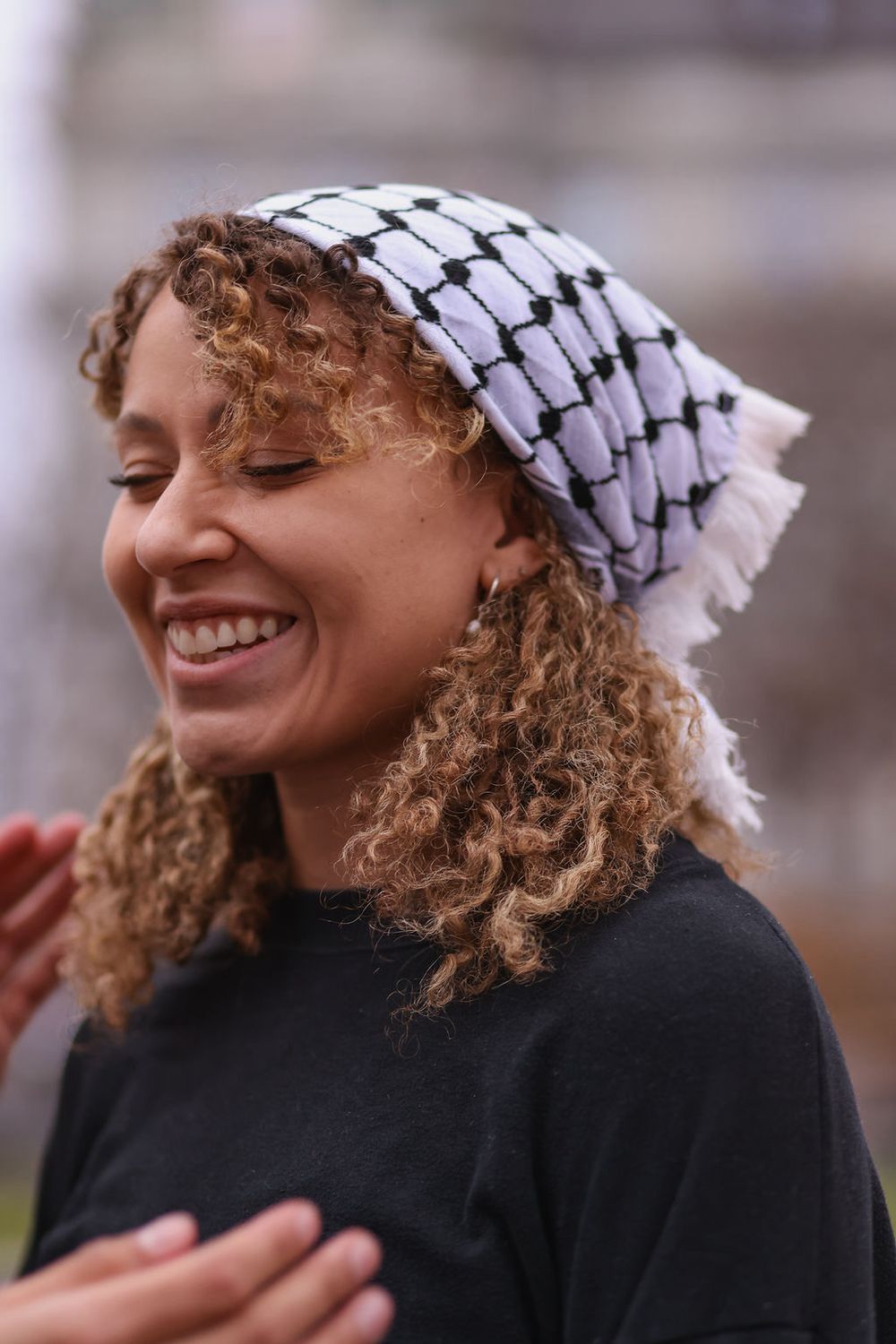 Mini Classic Keffiyeh with Tassels