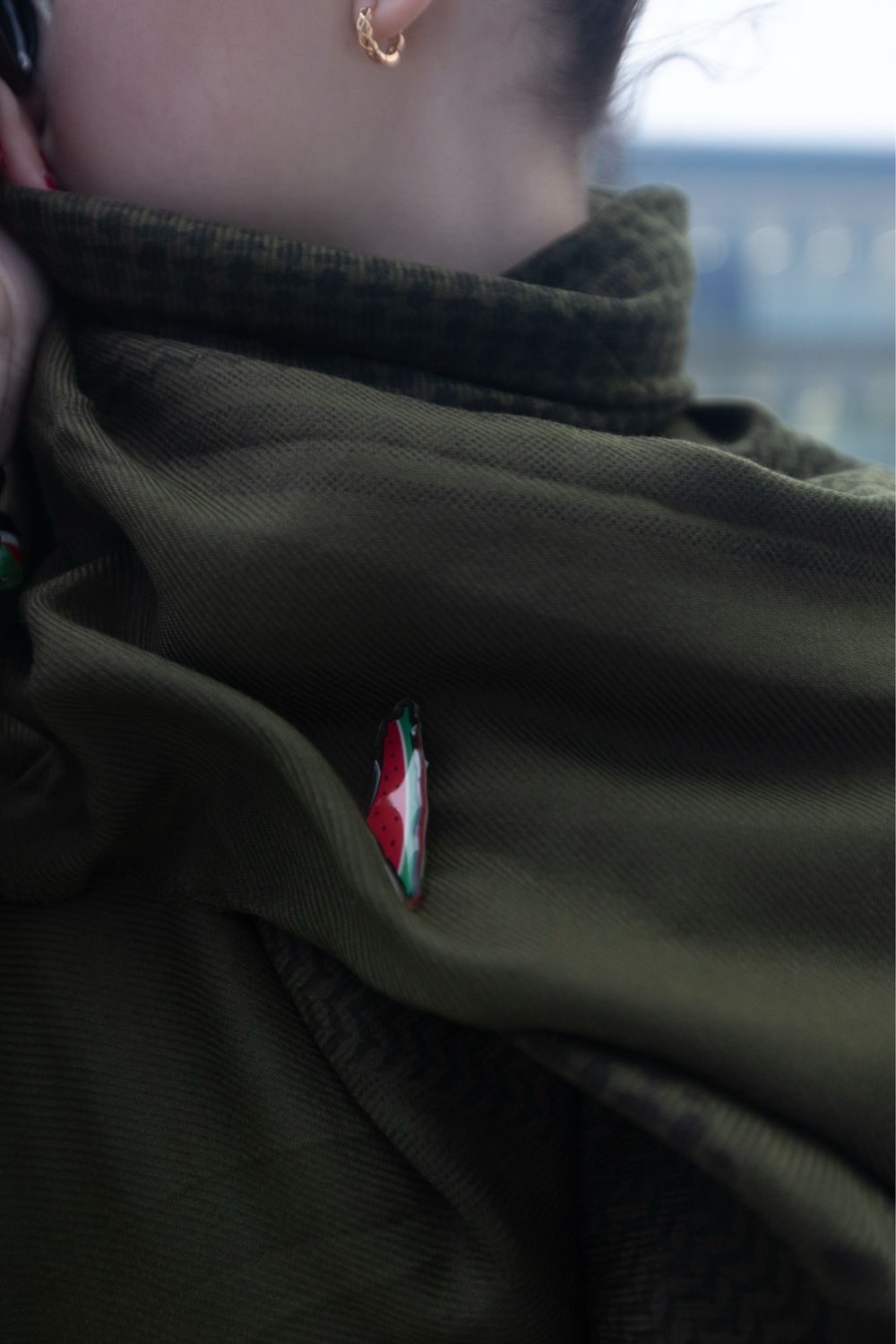 Watermelon Pin