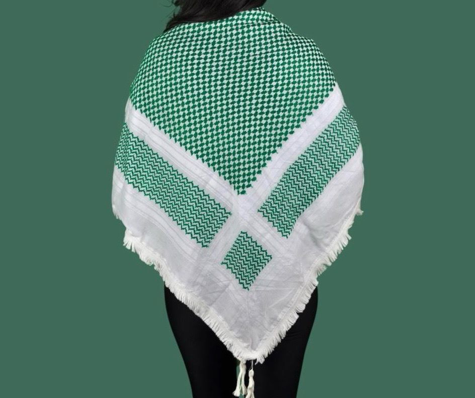 Premium Green Kufiya