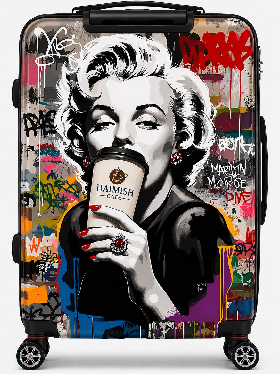 Haimish Cafe Marilyn Loves Haimish Travel Luggage