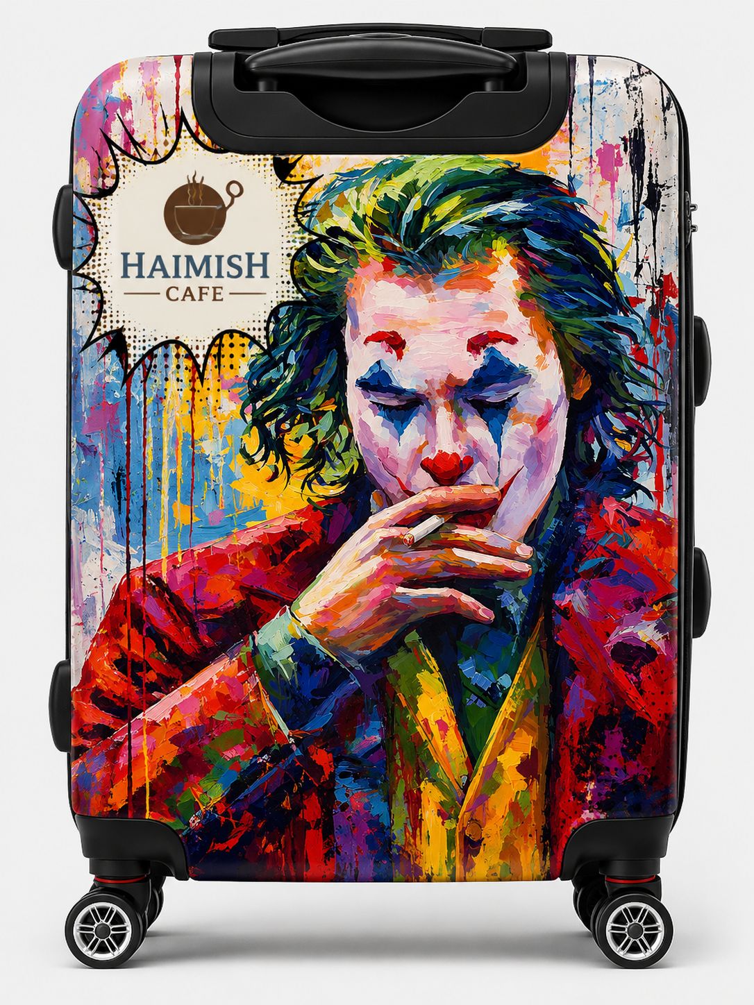 Haimish Cafe Jokers last toke Travel luggage