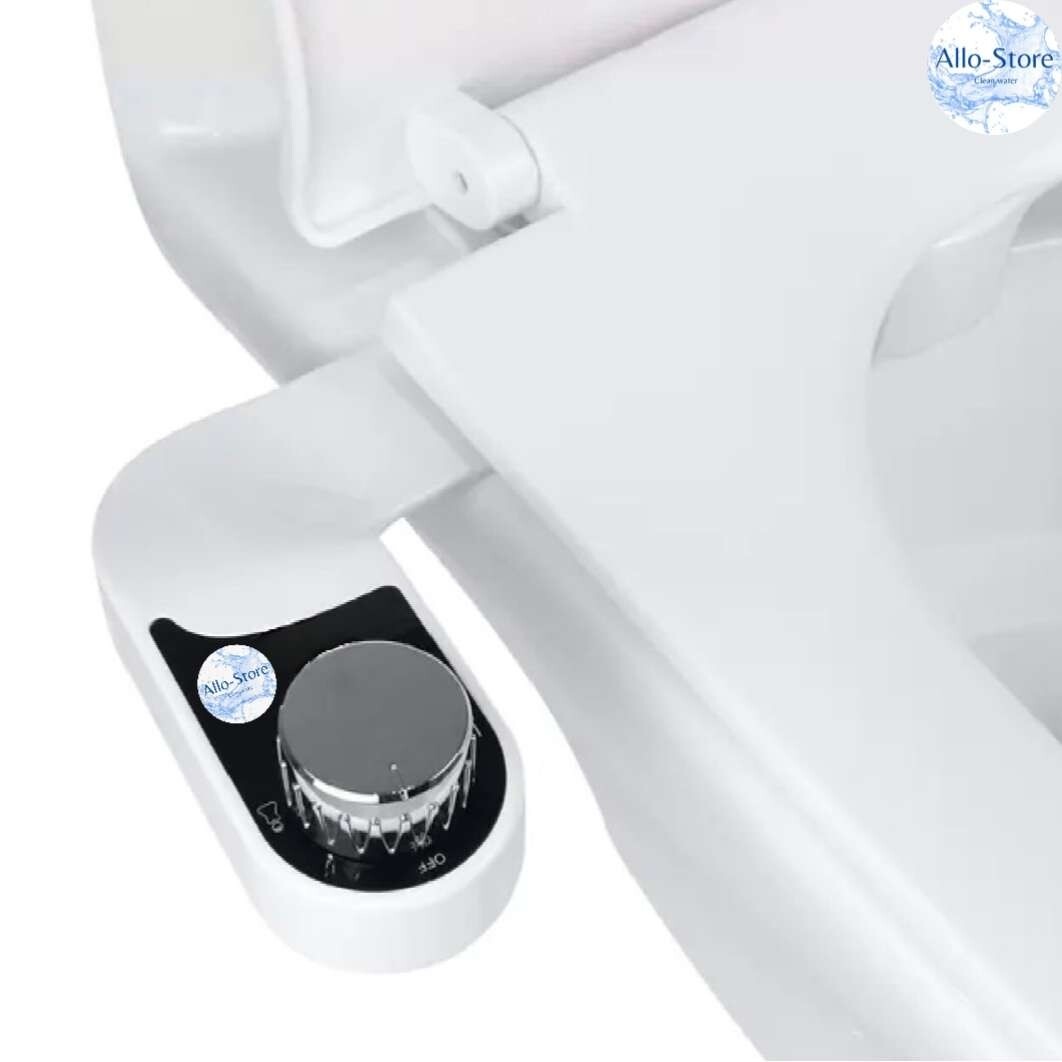 Bidet de Toilettes Allo-Store avec Buses Rétractables et Commandes Intégrées