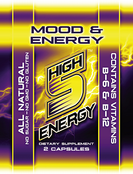 High 5 Energy Mood & Energy Free Sample (Contains 2 Capsules)