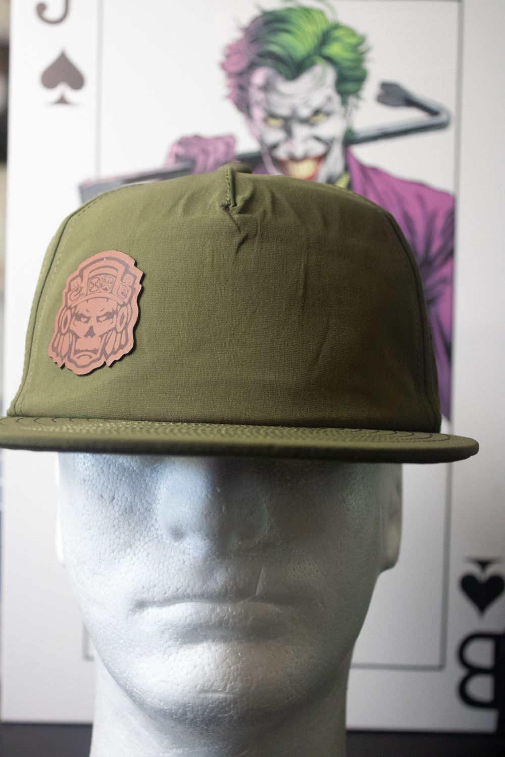 Green Hat - Brown Aztyan Logo