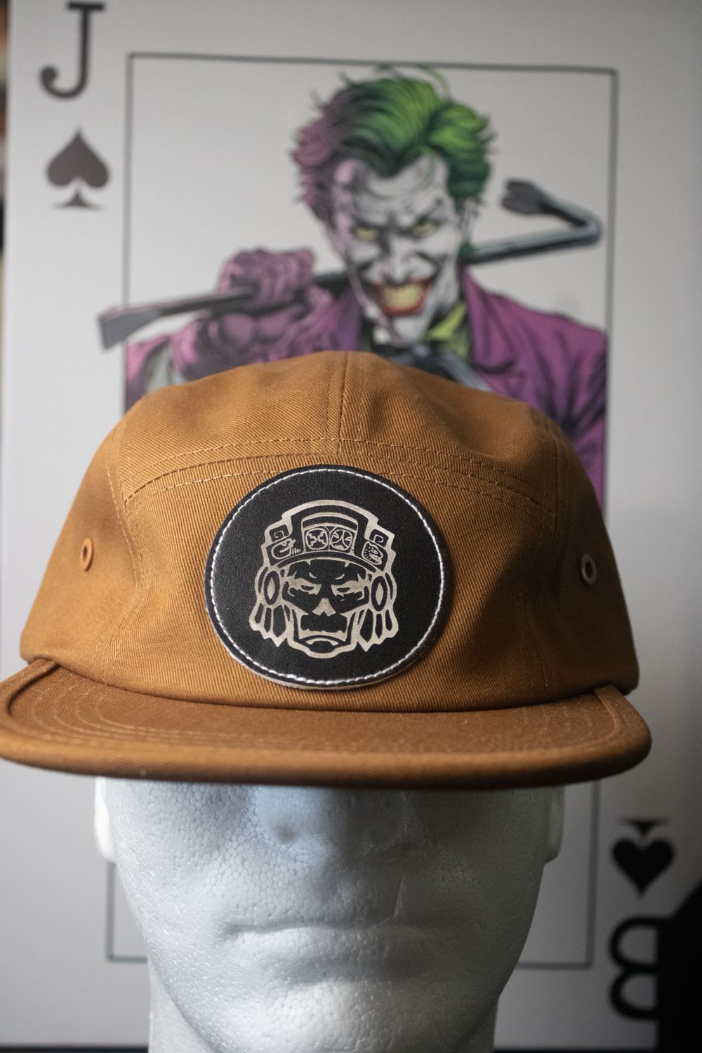 Brown Hat - Black Aztyanz logo