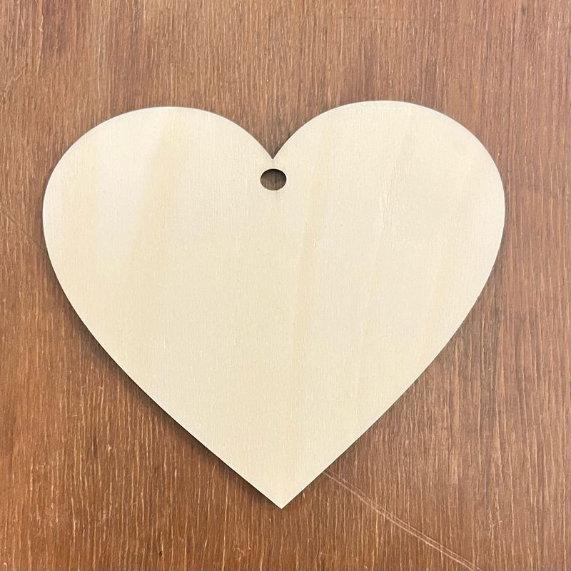 Herz Holzrohling
