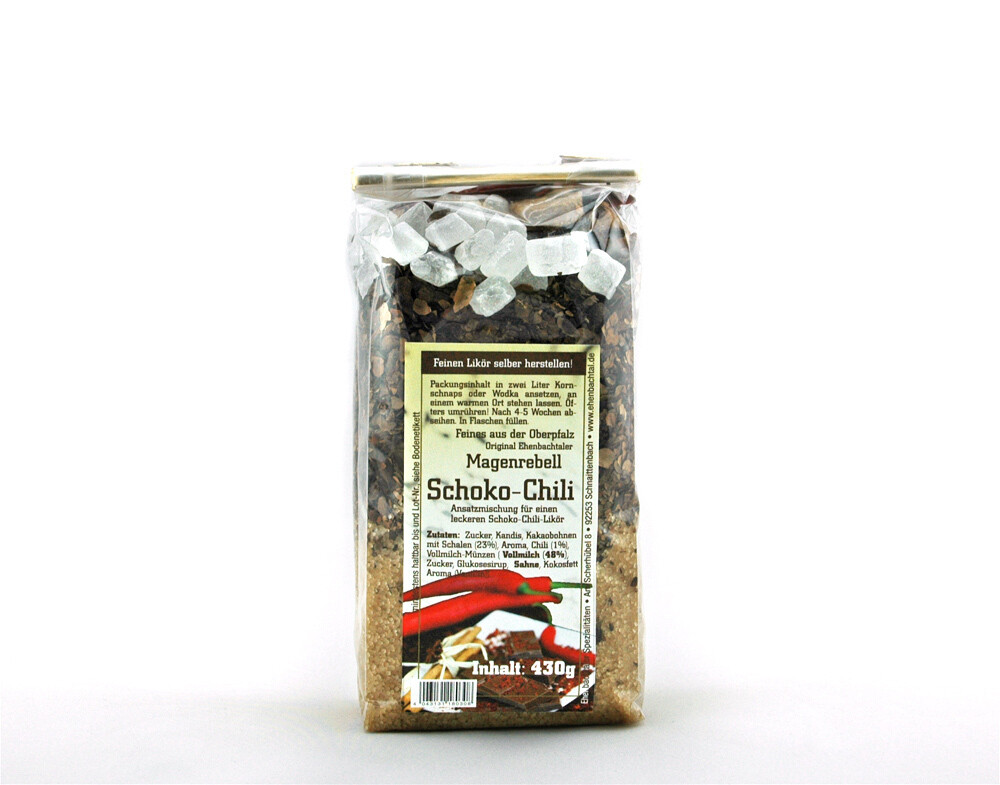 Erich Biller Magenrebell Schoko-Chili Verpackung