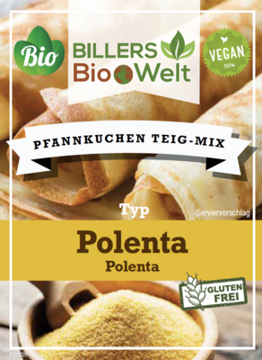 Billers Bio Teig Mix Pfannkuchen Polenta