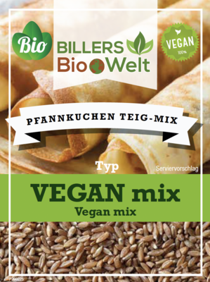 Billers Bio Teig Mix Pfannkuchen Vegan mix