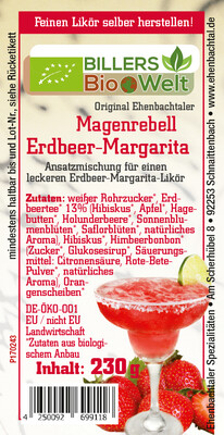Billers Bio Magenrebell Erdbeer-Margarita