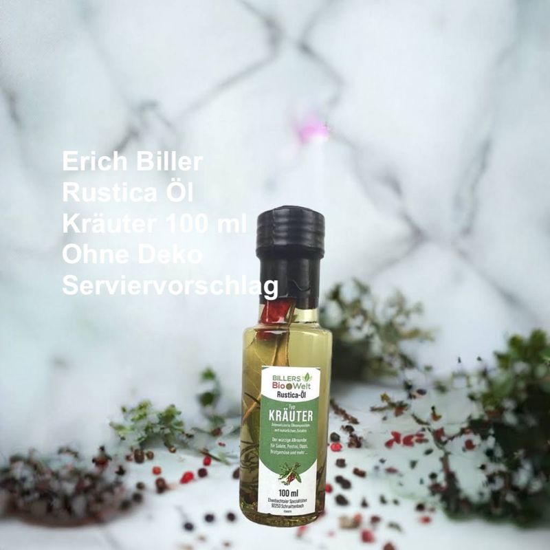 Erich Biller Rustica Bio Öl Typ Kräuter 100ml Erich Biller Rustica Bio Öl Typ Kräuter 100ml