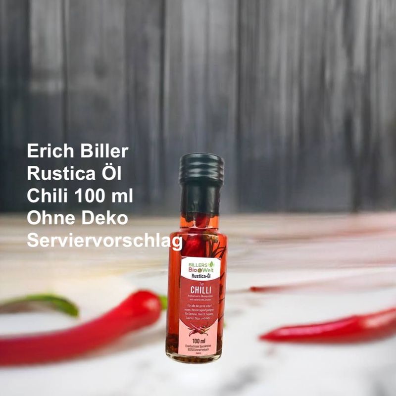 Erich Biller Rustica Bio Öl Typ Chili 100ml Erich Biller Rustica Bio Öl Typ Chili 100ml