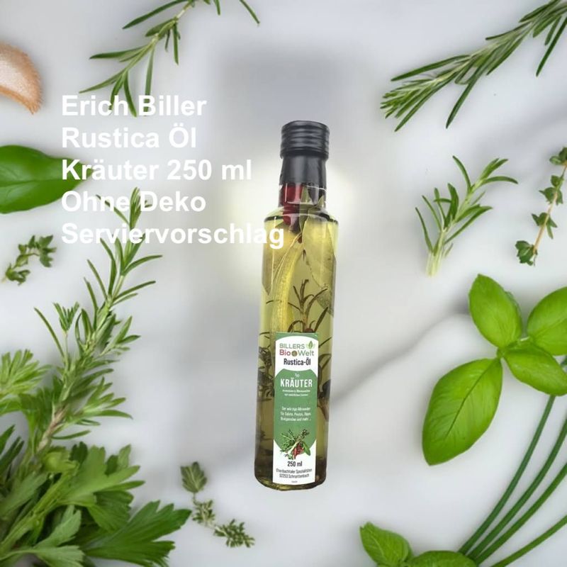 Erich Biller Rustica Bio Öl Typ Kräuter 250ml Erich Biller Rustica Bio Öl Typ Kräuter 250ml