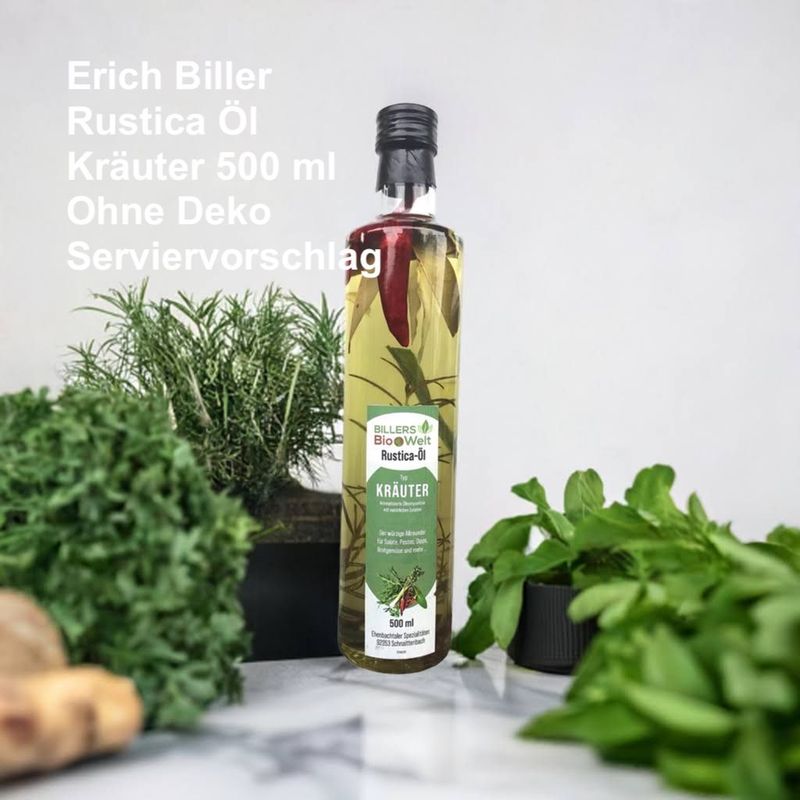 Erich Biller Rustica Bio Öl Typ Kräuter 500ml