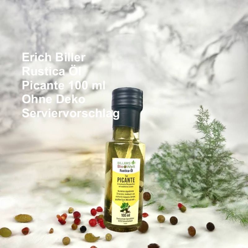 Erich Biller Rustica Bio Öl Typ Picante 100ml Erich Biller Rustica Bio Öl Typ Picante 100ml
