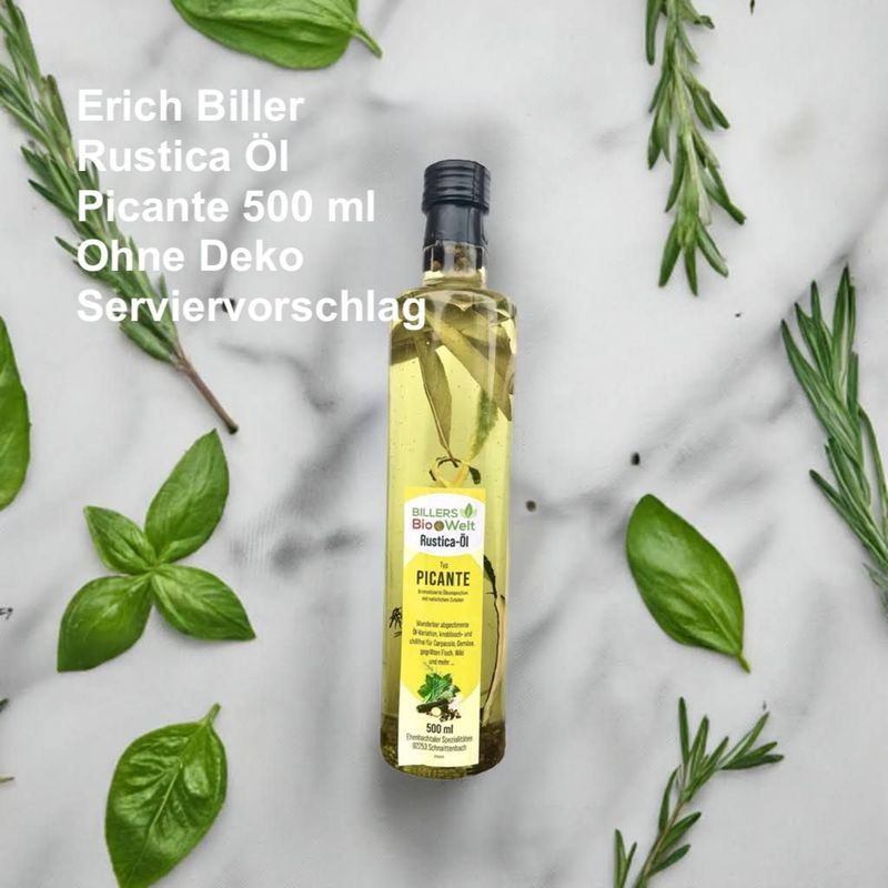 Erich Biller Rustica Bio Öl Typ Picante 500ml Erich Biller Rustica Bio Öl Typ Picante 500ml
