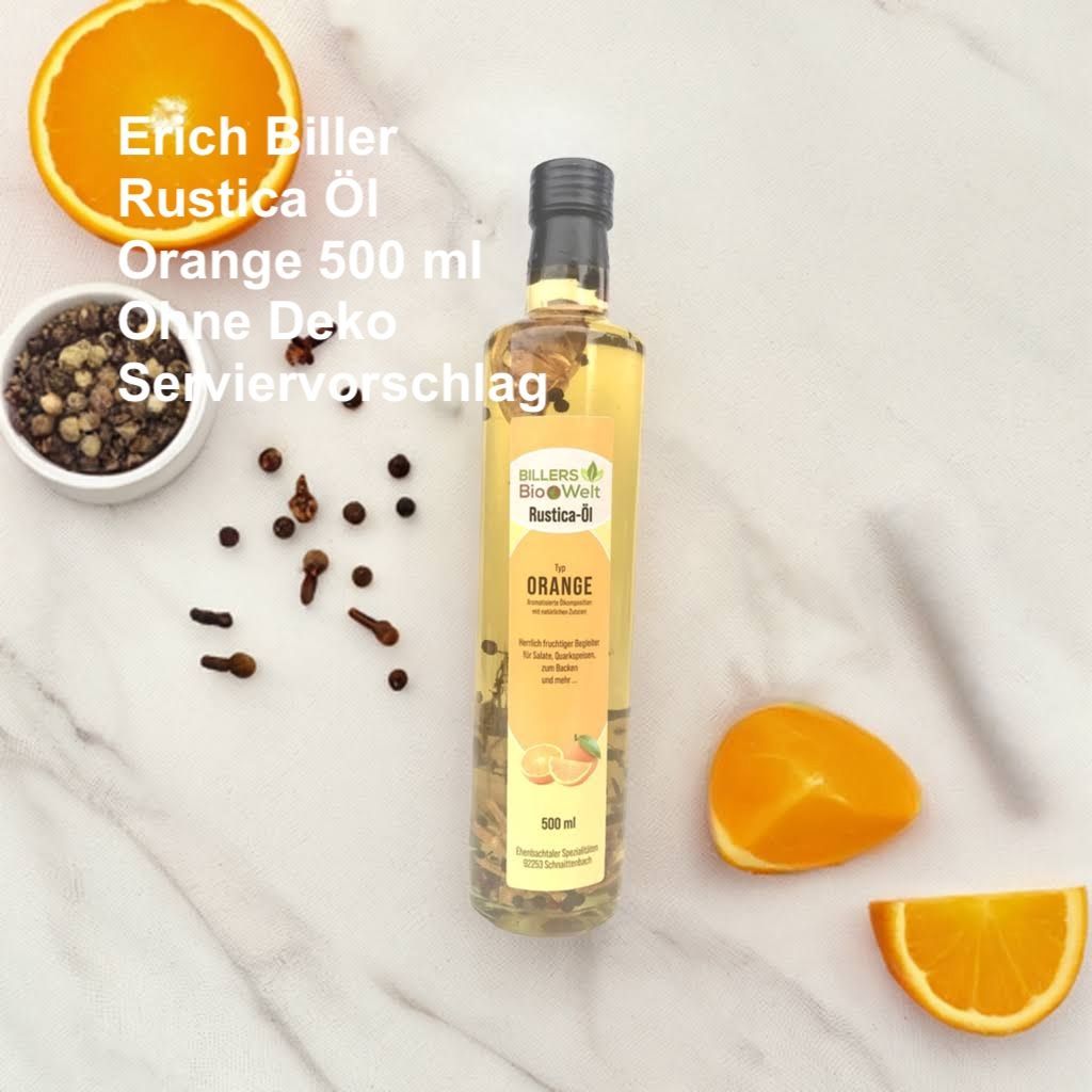 Erich Biller Rustica Bio Öl Typ Orange 500ml