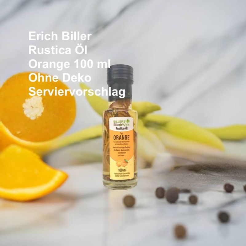 Erich Biller Rustica Bio Öl Typ Orange 100ml Erich Biller Rustica Bio Öl Typ Orange 100ml