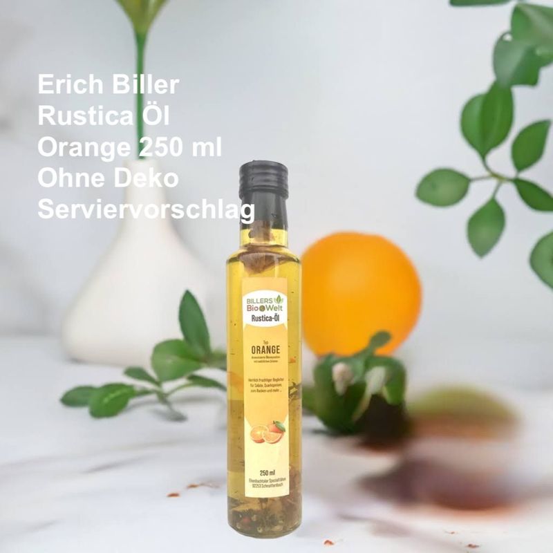 Erich Biller Rustica Bio Öl Typ Orange 250ml Erich Biller Rustica Bio Öl Typ Orange 250ml