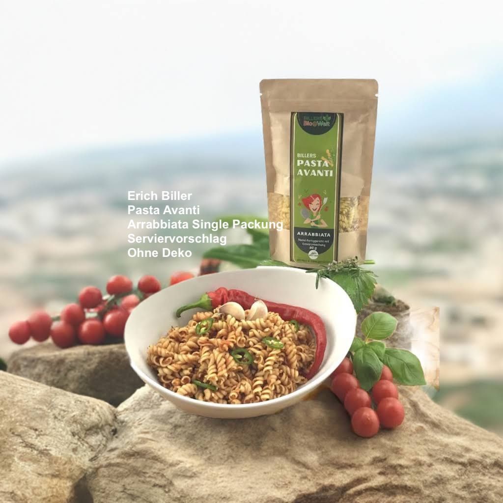 Erich Biller Bio Pasta Avanti Arrabbiata Single Packung