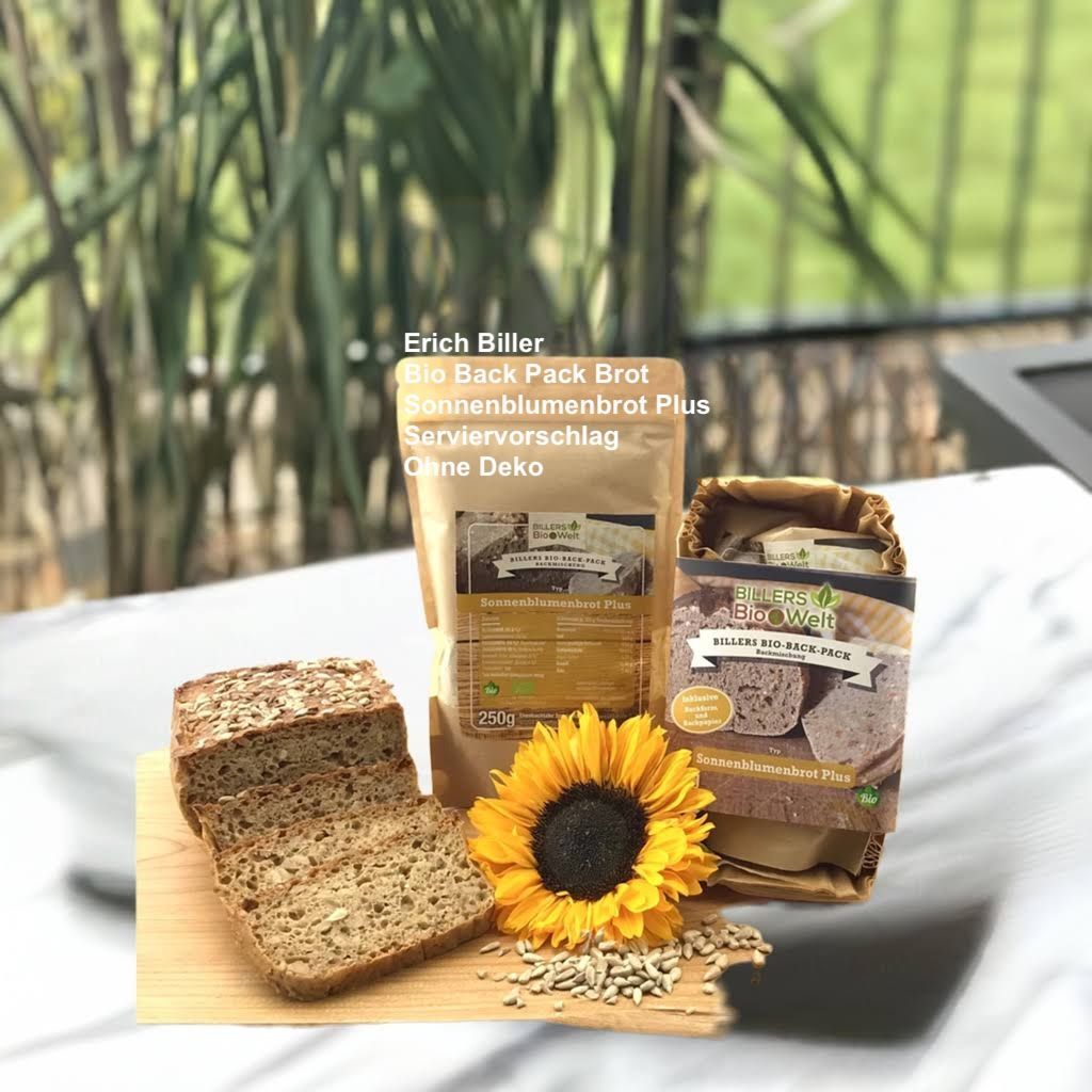 Erich Biller Bio Back Pack Brot Sonnenblumenbrot Plus